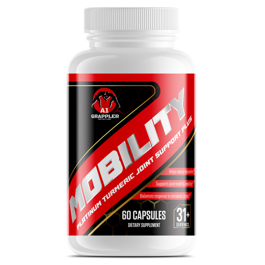 "MOBILITY" Joint & Tendon Supplement for the Brazilian Jiu Jitsu (BJJ), Judo & Wrestling Athlete