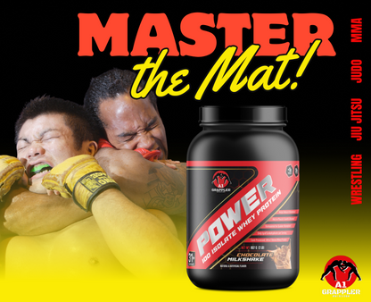 "POWER" Protein Supplement for the Brazilian Jiu Jitsu (BJJ), Judo & Wrestling Athlete